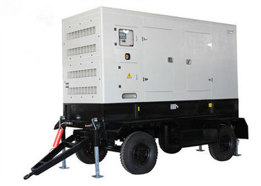 Mobile 30kva 60kva Trailer Genset Diesel Generator Double Axle 4 Wheels towable weatherproof