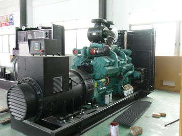 1000kva Water Cooled Cummins Diesel Generator With Electronic Speed , Three Phases Four Lines