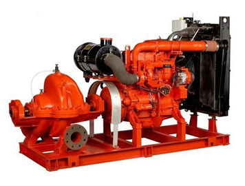 80hp irrigation water diesel engine fire pump Base Mounted 60hp Suction Flapper 100GPM