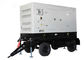 Mobile 30kva 60kva Trailer Genset Diesel Generator Double Axle 4 Wheels towable weatherproof