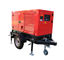 Wheels trailer 30m Leads Miller 30kw 500Amp Arc Stick Mig Welding Machine with diesel engine