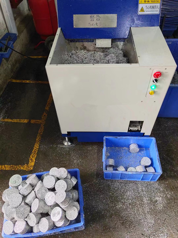 Hydraulic Cold Press Briquetting Machine Aluminum Waste Chip Bundler Machine 0