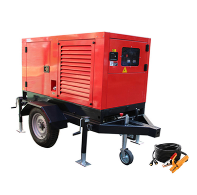 Lincoln 400a 500a 600amps Diesel Generator Welding Machine Trailer Mounted Multi Process