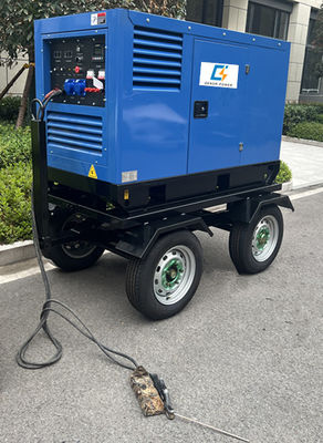 2 Post Welding 400A 350Amp diesel Engine MMA Arc Mig Welder Transportable Welding Generator Set