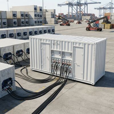 30pcs Sockets Water Cooling 460V 60Hz Reefer Container Genset Diesel Generator Power Pack