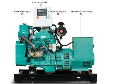 CCS approvl 40kw Cummins Marine Genset diesel generator 50kva sailboats 4BTA3.9 - GM47 lightweight