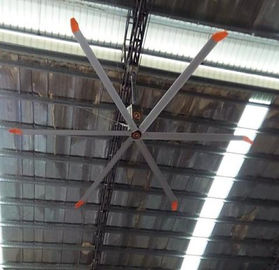 6 Propeller Blade Large Industrial Ceiling Fan 16ft HVLS , Energy Saving Big Air Ventilation