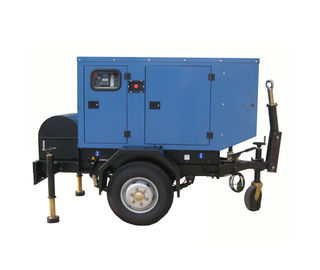 Mobile trailer power 70kw Cummins diesel generator digital controller air filter