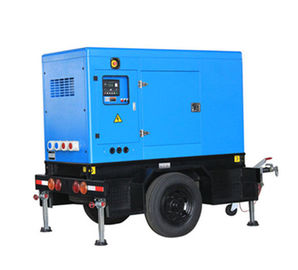 Mobile 85-175kva Perkins Diesel Generator Power Plant Delixi Breaker 4 Poles