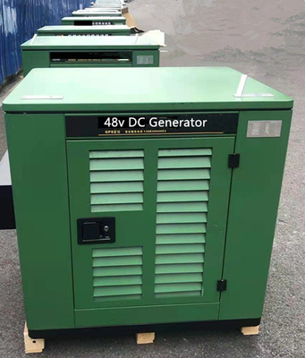 Auto start battery charging water cooled 7.5kva power genset 10kw dc generator 48v
