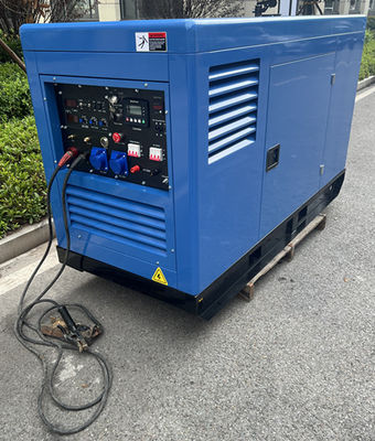 2 Post Welding 400A 350Amp diesel Engine MMA Arc Mig Welder Transportable Welding Generator Set
