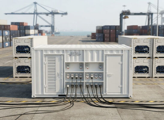 Offshore port ship STAR COOL 300kw 500kw RefrigerationPower Pack Diesel Engine Genset for Marine Reefer container sockets plugs