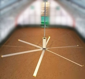 16feet 6m Big Air flow Industrial Ceiling HVLS Fan in health clubs 6 blades 220Volts