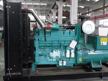 Skid mounted196kw Cummins diesel generator power stamford auto changeover switch