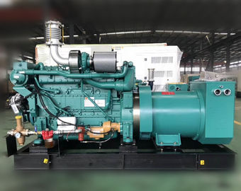 380Volt 200kw Air starting marine diesel generator 250kva stamford alternator sea water cooling
