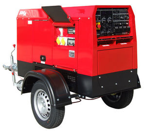 Mobile Trailer 600Amp Engine Driven Welding Machine Genset Diesel Generator Tig Arc Welder