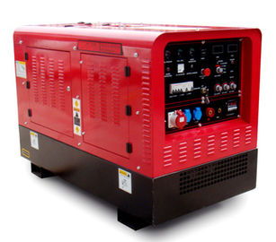 Mobile Japan Kubota Diesel Welder Generator 400amp With Two Wheeled Trailer Arc Welding Source