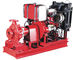 Cast Iron High pressure 50kw Diesel Engine water pump for fire fighting Single stage Stainless
