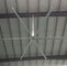 Aerodynamic 6 Blade Bigass Large Industrial Ceiling Fan , 20ft HVLS Electric Ceiling Fan