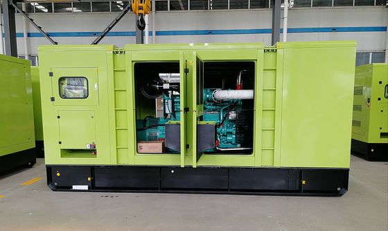 Genuine Motor 450kva Cummins Diesel Generator Silent 350kw