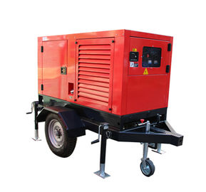 Wheels trailer 30m Leads Miller 30kw 500Amp Arc Stick Mig Welding Machine with diesel engine