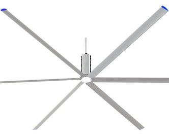 Low Power Large Warehouse Industrial Ceiling Fan Factory 24'' HVLS , 53rpm Speed