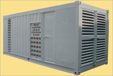 Marine 20' 350kw Deck Generator Power Pack For Reefer Container Plugs