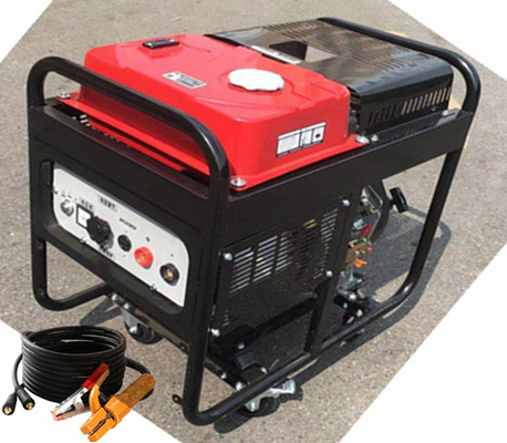 Electric 300A 250A Diesel Welder Generator Portable Single Cylinder Engine DC Stick TIG