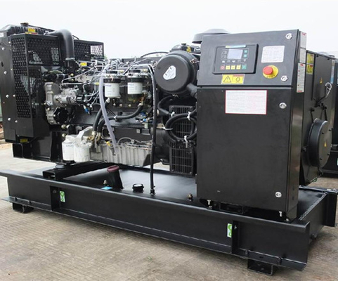 Closed Silencer Genset Diesel Generator 165kva 200kw Stamford Speed Controller
